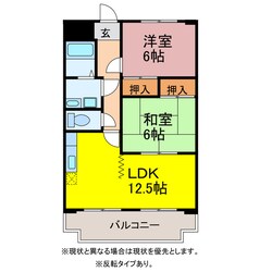 ヴィラシャルマンの物件間取画像